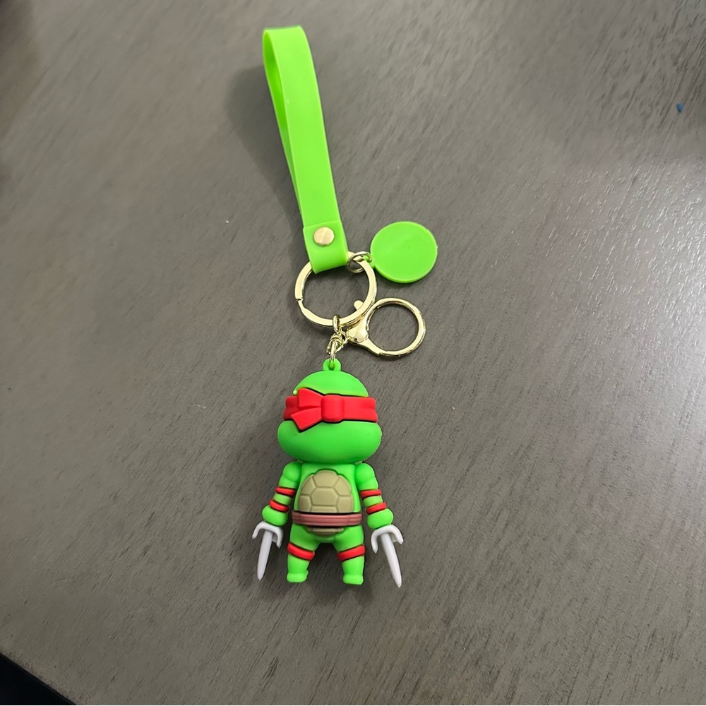 Ninja Turtle Keychain - Rafael - Picture 2 of 2